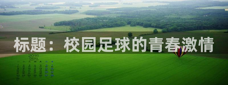 米兰体育俱乐部：标题：校园足球的青春激情